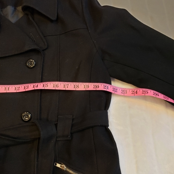 Classic Wool Blend Pea Coat - Picture 6 of 10